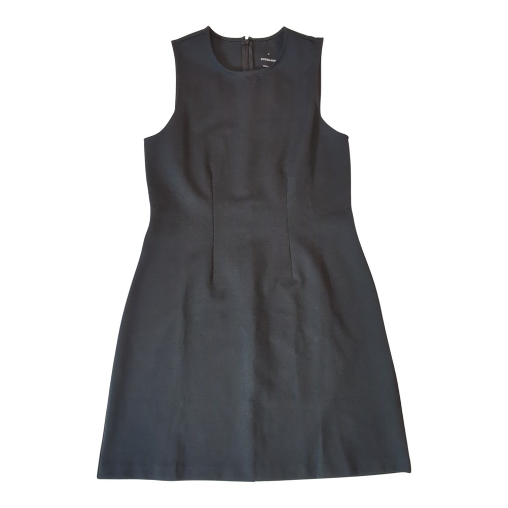 Everlane The Dream Shift Dress Womens Medium Black NEW LBD Quiet Luxury - Picture 4 of 11